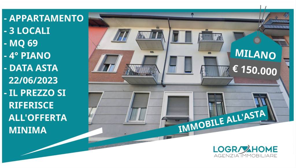 Appartamento in vendita a Milano, 3 locali, zona Affori, Bovisa, Niguarda, Testi, Dergano, Comasina, prezzo € 150.000 | PortaleAgenzieImmobiliari.it