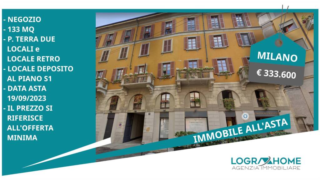 Negozio / Locale in vendita a Milano, 2 locali, prezzo € 333.600 | PortaleAgenzieImmobiliari.it