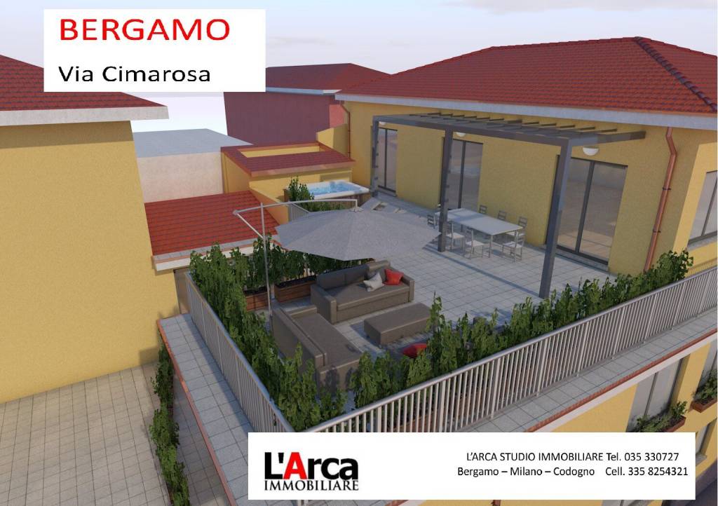 Attico / Mansarda in vendita a Bergamo, 4 locali, prezzo € 495.000 | PortaleAgenzieImmobiliari.it