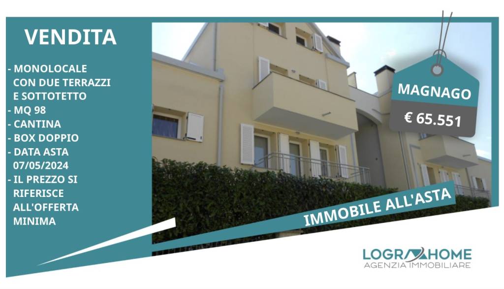 Appartamento in vendita a Magnago, 1 locali, prezzo € 65.551 | PortaleAgenzieImmobiliari.it
