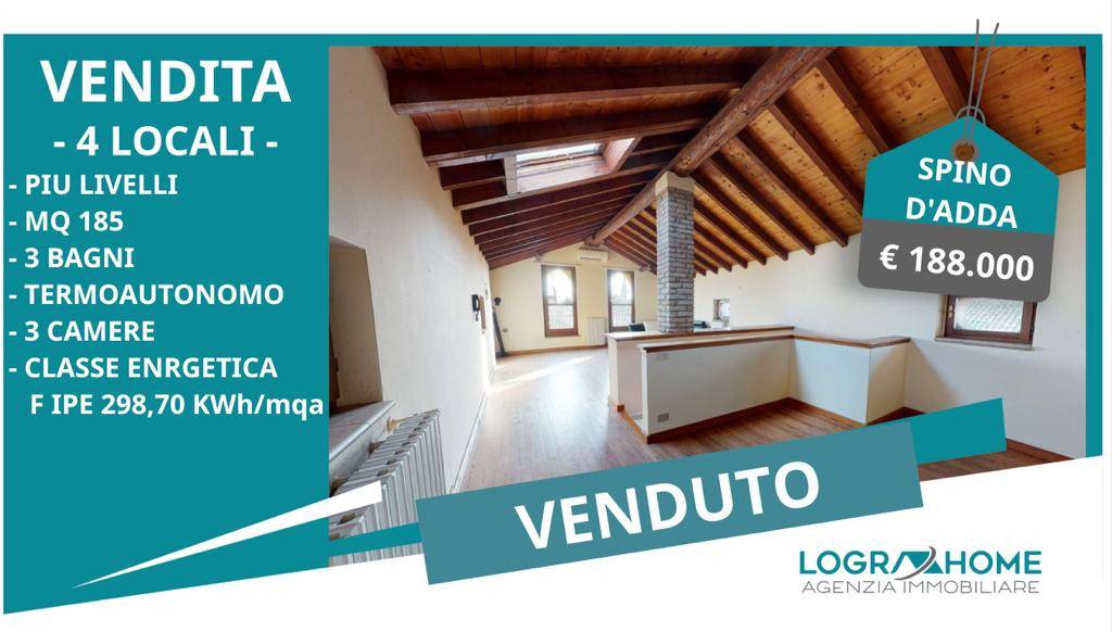 Soluzione Indipendente in vendita a Spino d'Adda, 4 locali, prezzo € 188.000 | PortaleAgenzieImmobiliari.it