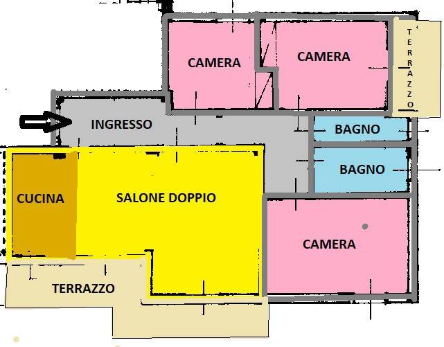 Appartamento in vendita a Pesaro, 5 locali, prezzo € 230.000 | PortaleAgenzieImmobiliari.it
