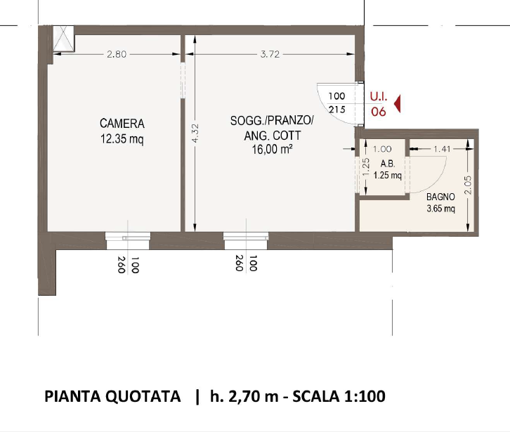 Appartamento in vendita a Ortonovo, 2 locali, prezzo € 115.000 | PortaleAgenzieImmobiliari.it