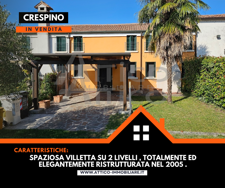 Villa a Schiera in vendita a Crespino, 7 locali, prezzo € 89.000 | PortaleAgenzieImmobiliari.it