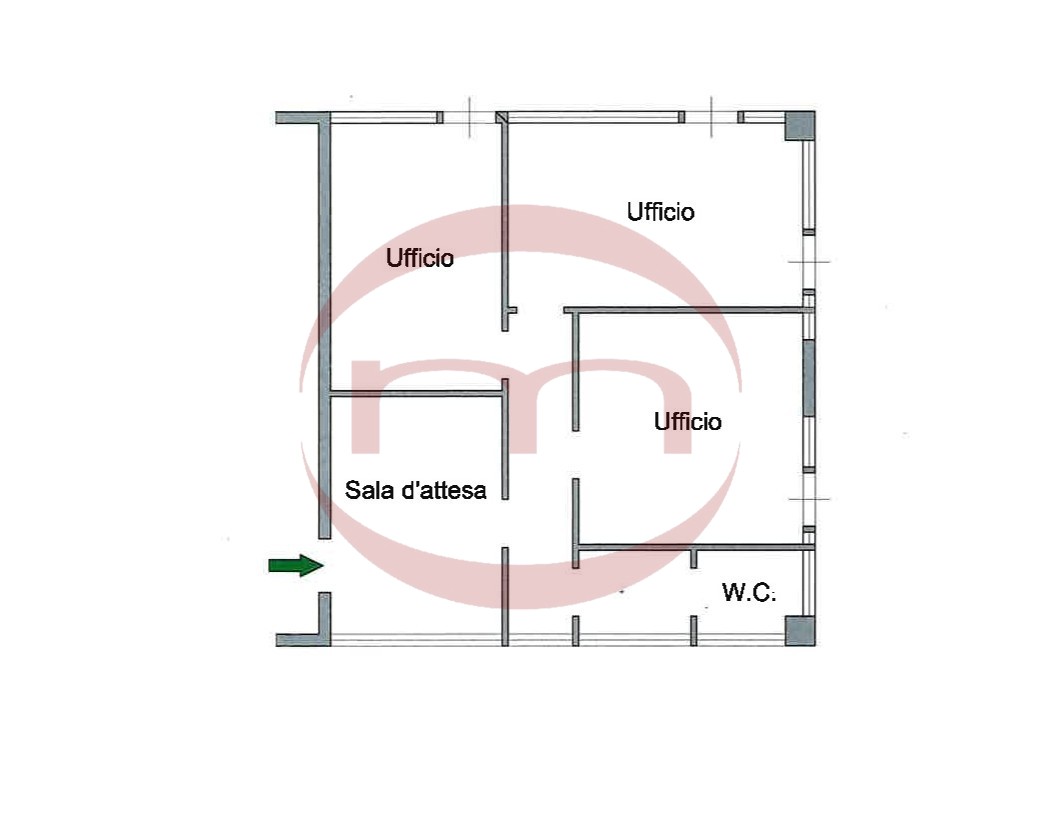 Ufficio / Studio in affitto a Sarzana, 5 locali, prezzo € 800 | PortaleAgenzieImmobiliari.it