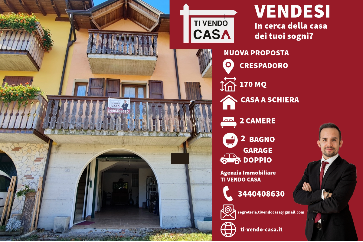 Villa a Schiera in vendita a Crespadoro, 5 locali, prezzo € 95.000 | PortaleAgenzieImmobiliari.it