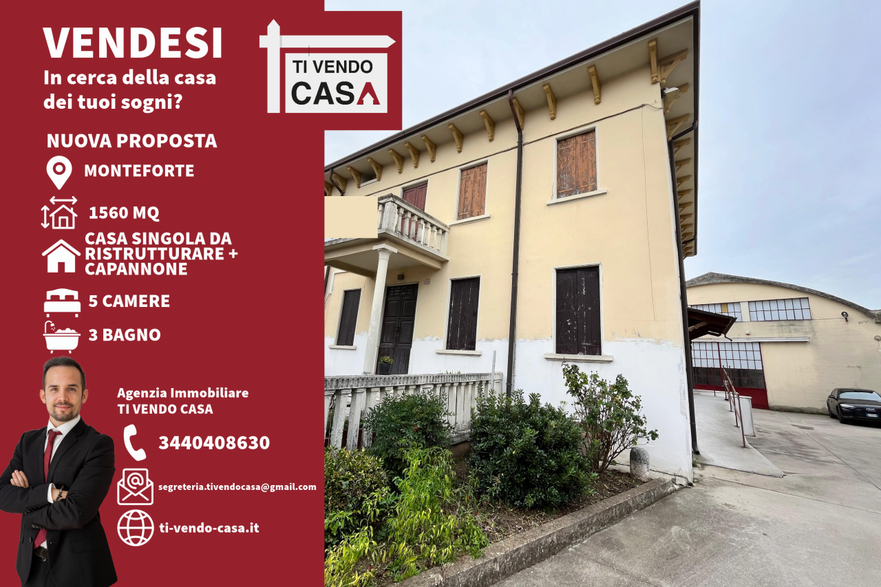 Soluzione Indipendente in vendita a Monteforte d'Alpone, 10 locali, prezzo € 400.000 | PortaleAgenzieImmobiliari.it