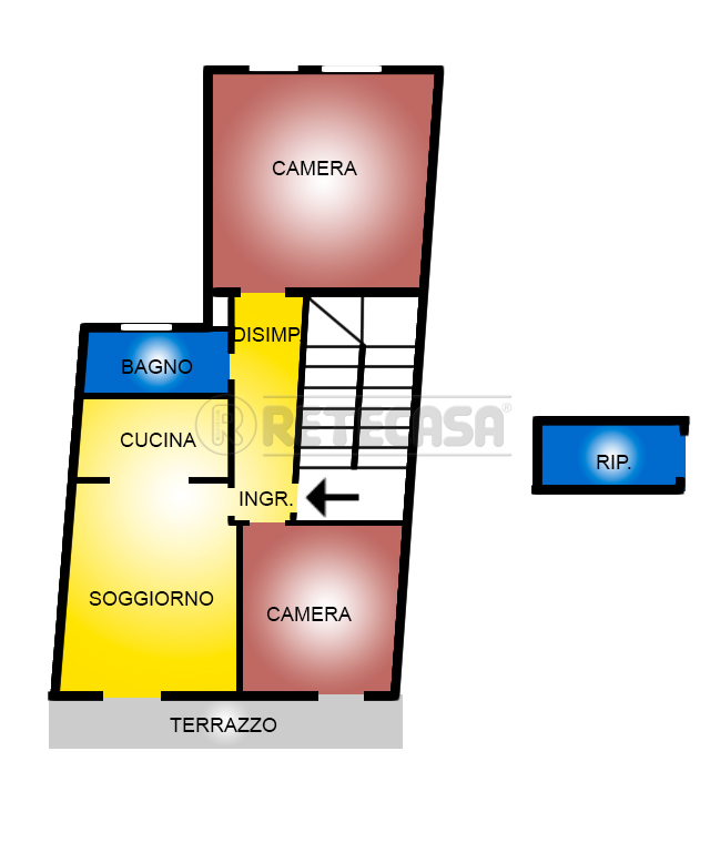 Appartamento in vendita a Montecchio Maggiore, 4 locali, prezzo € 60.000 | PortaleAgenzieImmobiliari.it