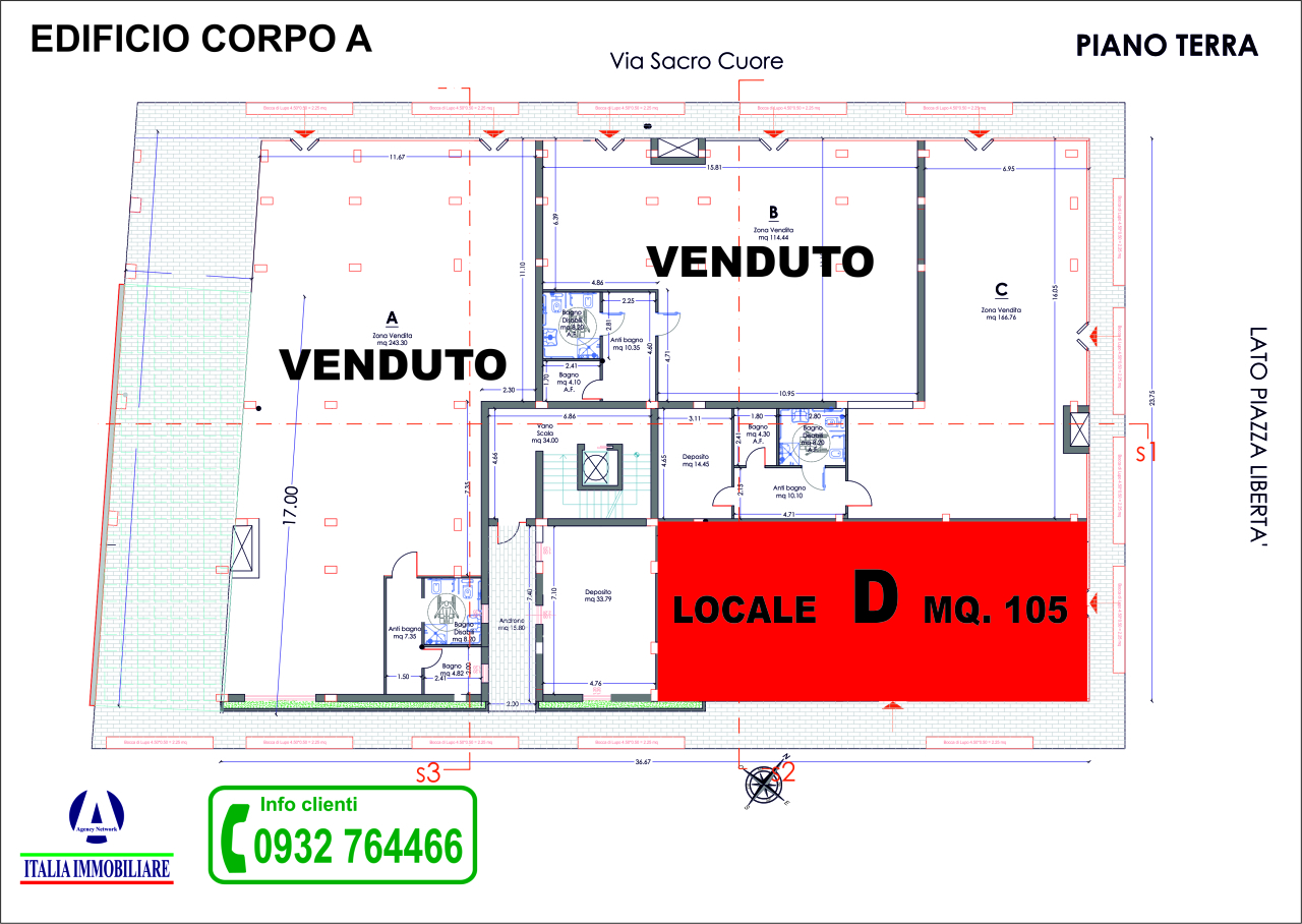 Negozio / Locale in vendita a Modica, 1 locali, prezzo € 3.000 | PortaleAgenzieImmobiliari.it
