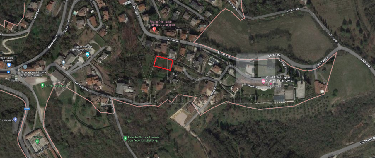 Terreno Edificabile Residenziale in vendita a Arcugnano, 6 locali, prezzo € 95.000 | PortaleAgenzieImmobiliari.it
